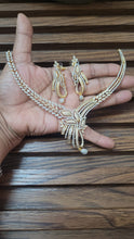 Load image into Gallery viewer, Adah Zirconia Diamond Necklace set