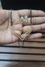 Load image into Gallery viewer, Naina Mangalsutra pendant necklace set