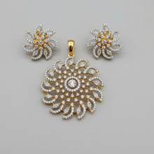 Load image into Gallery viewer, Anmol cz  Pendant Necklace Set