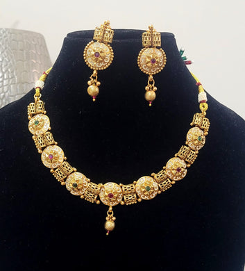 Samantha traditional Necklace set