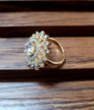 Load image into Gallery viewer, Ritvika cz Adjustable Ring