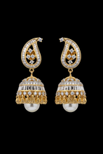 Load image into Gallery viewer, Jhanvi Diamond jhumki Earrings