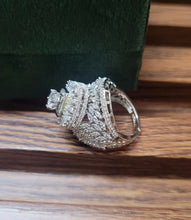 Load image into Gallery viewer, Ananya  cz Silver plated Ring