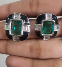Load image into Gallery viewer, Enamel Studs Earrings