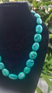 Precious Turquoise Gemstone Necklace