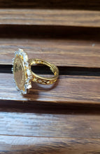 Load image into Gallery viewer, Ginni spark cz adjustable Ring