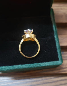Aditi Solitaire Cz Ring