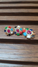 Load image into Gallery viewer, Navratni Pendant Necklace Set