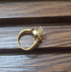 Aditi Solitaire Cz Ring