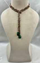 Load image into Gallery viewer, Strawberry quartz with Freshwater pearl necklace