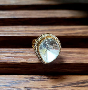Hoor Polki Ring