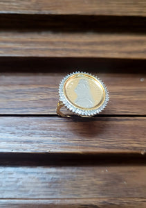 Ginni Grace cz adjustable Ring