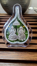 Load image into Gallery viewer, Lakshmi Ganesh Paan frame for Pooja Room/999 Silver Foiled