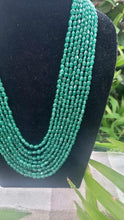 Load image into Gallery viewer, Precious Emerald Green maniya Gemstone Necklace