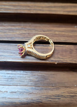 Load image into Gallery viewer, Ishika Ruby adjustable Ring