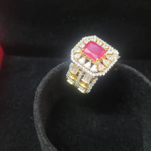 Load image into Gallery viewer, Ruby glow finger Ring