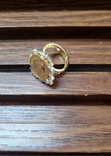 Load image into Gallery viewer, Ginni charm cz adjustable Ring