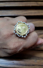 Load image into Gallery viewer, Ginni charm cz adjustable Ring