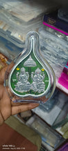 Load image into Gallery viewer, Lakshmi Ganesh Paan frame for Pooja Room/999 Silver Foiled