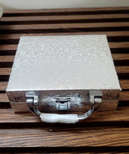 Load image into Gallery viewer, Radha Krishna Bal gopal Pocket Folder Temple for Pooja Room/999 Silver Foiled