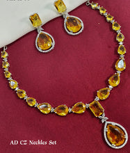 Load image into Gallery viewer, Deepika American Diamond Necklace set