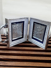 Load image into Gallery viewer, Ram Darbar and Hanuman  Pocket Folder Temple for Pooja Room  /999 Pure Silver Foiled