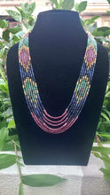 Load image into Gallery viewer, Precious Multicolour gemstones Necklace
