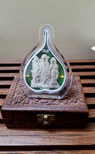Load image into Gallery viewer, Lord Ram Darbar Paan frame for Pooja Room/999 Silver Foiled