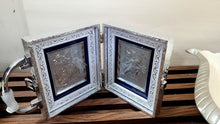 Load image into Gallery viewer, Ram Darbar and Hanuman  Pocket Folder Temple for Pooja Room  /999 Pure Silver Foiled