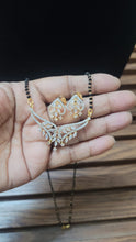 Load image into Gallery viewer, Nishika Mangalsutra pendant necklace set