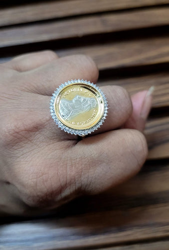 Ginni Grace cz adjustable Ring