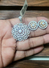 Load image into Gallery viewer, Nakshatra Diamond Pendant Necklace Set