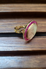 Load image into Gallery viewer, Ginni Ruby cz adjustable Ring