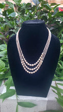 Load image into Gallery viewer, Layered multicolor Real Pearls necklace
