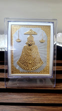 Load image into Gallery viewer, Khatu Shyam ji Photo Frame for Pooja Room  /22ct Gold Foiled