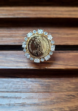 Load image into Gallery viewer, Ginni Glow cz adjustable Ring