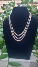 Load image into Gallery viewer, Layered multicolor Real Pearls necklace