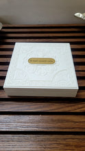 Load image into Gallery viewer, Laxmi Ganesh Saraswati Pocket Folder Temple for Pooja Room/22ct Gold Foiled