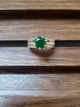 Load image into Gallery viewer, Ishika Green adjustable Ring