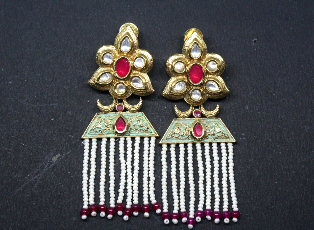 Meenakari  Dangler earrings