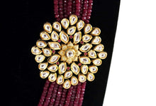 Load image into Gallery viewer, AAA quality Precious Ruby gemstones multiline necklace - Gemzlane