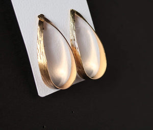 Classic Golden stud Fashion earrings - Gemzlane