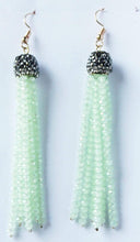 Load image into Gallery viewer, Gemzlane green fashion danglers earrings for women and girls - Gemzlane