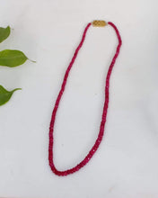 Load image into Gallery viewer, Precious Ruby single line Necklace - Gemzlane