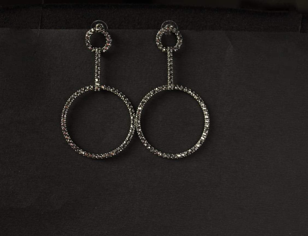 Stylish Silverplated fashion  earrings - Gemzlane