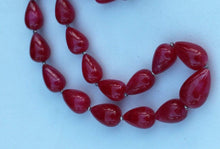 Load image into Gallery viewer, Precious Ruby drops single line Necklace - Gemzlane