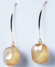 Load image into Gallery viewer, Gemzlane stone fashion danglers earrings