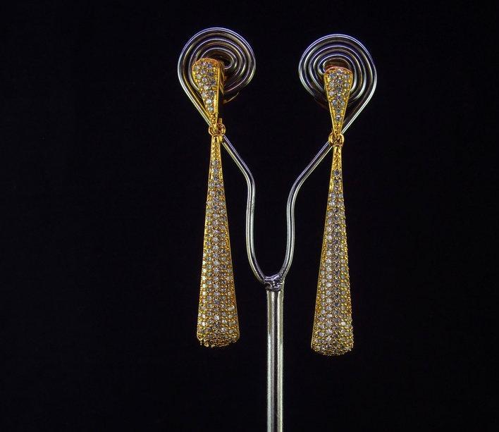 Ishita diamond Earrings - Gemzlane