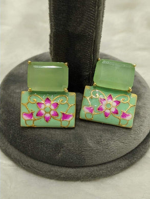 Classy Stone Studs Earrings