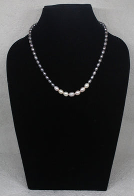 Real Pearls single line necklace